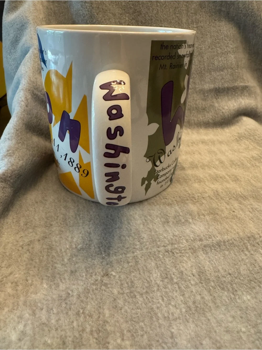 Starbucks Washington State Mug - 1997 States of Bean Series